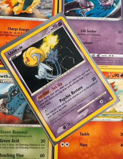 Uxie #43 Legends awakened Pokémon kaart, Hobby en Vrije tijd, Verzamelkaartspellen | Pokémon, Zo goed als nieuw, Losse kaart, Ophalen of Verzenden