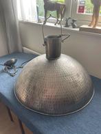 Zilverkleurige hanglamp, Ophalen of Verzenden, Zo goed als nieuw, 50 tot 75 cm