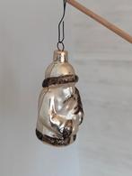 Oude vintage kerstman hanger ornament van glas, Ophalen of Verzenden