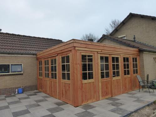 Douglas schuur, dicht tuin huis, blokhut, maatwerk bouw, Tuin en Terras, Tuinhuizen, Nieuw, Tuinhuis, Hout, 500 cm of meer, 200 tot 400 cm