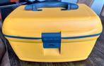 Carlton beautycase groot, Ophalen, Zo goed als nieuw, Hardcase, Geel