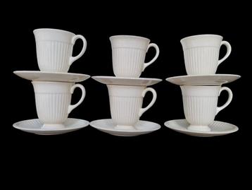 6 Wedgwood edme kop en schotels beschikbaar voor biedingen