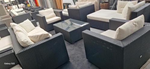 Bellagio loungeset/ tuinset, Tuin en Terras, Tuinsets en Loungesets, Gebruikt, Kunststof, Bank, Ophalen