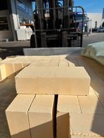 Vuurvaste Gevelstenen Waalformaat Geel - 122 stuks, Doe-het-zelf en Verbouw, Metselstenen, Ophalen of Verzenden, Nieuw, Bakstenen