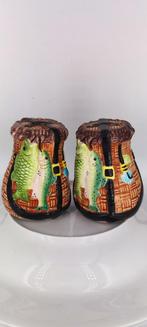 Vintage Keramische Vis Zout & Peper Strooiers - Nieuwstaat!, Ophalen of Verzenden, Nieuw, Overige materialen