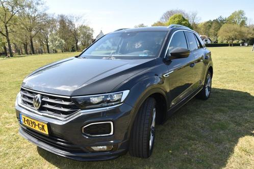 Volkswagen T-Roc 2.0TSI 190pk 4Motion3xR-Line7-DSG2019 Grijs, Auto's, Volkswagen, Particulier, T-Roc, 4x4, ABS, Achteruitrijcamera