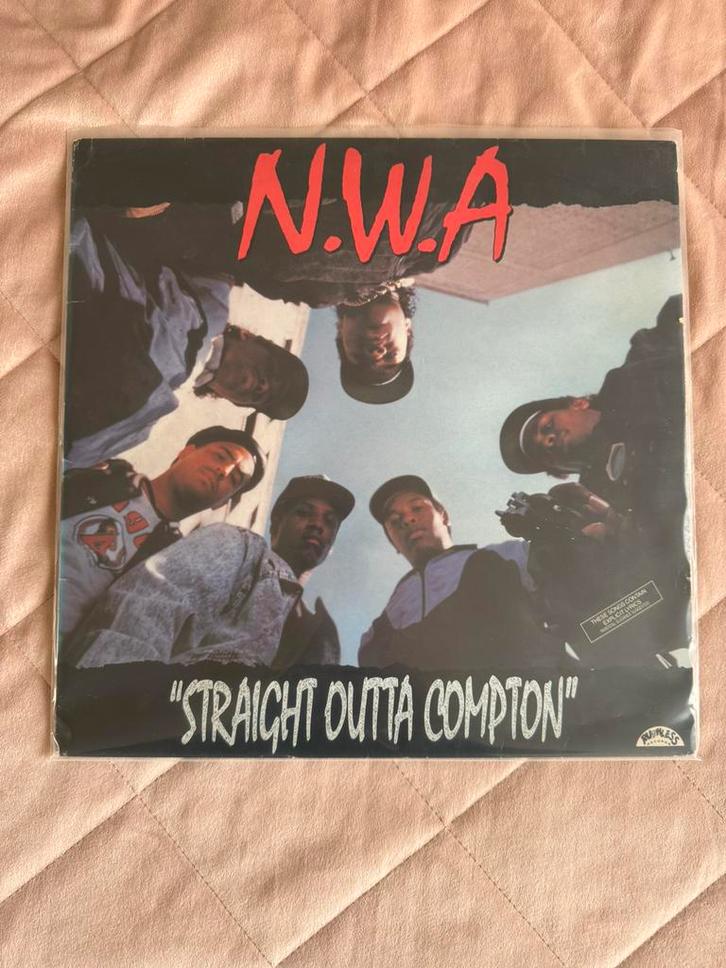 N.W.A. - Straight Outta Compton (ORIGINEEL 1989), Cd's en Dvd's, Vinyl | Hiphop en Rap, Zo goed als nieuw, 1985 tot 2000, Overige formaten