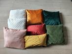 8 stuks sierkussens, Ophalen, Gebruikt, Vierkant