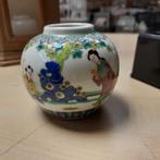 Geglazuurde Chinese Li Ling porseleinen gemberpot., Ophalen of Verzenden