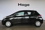 Toyota Yaris 1.0 VVT-i Now Airco Elektrisch Pakket 1e Eigena, Euro 5, Stof, Met garantie (alle), Zwart