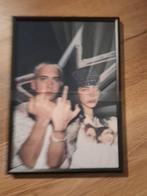 Eminen Billie Eilish - Kleine POSTER in lijst - NIEUW, Met lijst, A4 of kleiner, Nieuw, Ophalen of Verzenden