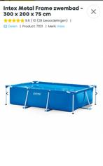 Intex Zwembad 300x200x75 cm + Zandfilter & Accessoires, Tuin en Terras, Zwembaden, Ophalen, Zo goed als nieuw, Opzetzwembad, 200 tot 400 cm