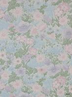 9919 Origineel vintage pastel bloemenbehang swiet, Huis en Inrichting, Stoffering | Behang, Ophalen of Verzenden, 75 m² of meer