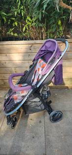 Paarse Buggy - Compact en Comfortabel, Ophalen of Verzenden, Gebruikt, Overige merken, Verstelbare rugleuning