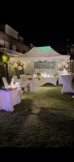Inklapbare party tent 410cm x 280cm, Tuin en Terras, Partytenten, Ophalen, Partytent, Minder dan 4 meter, Minder dan 5 meter