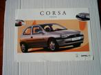 Opel Corsa Strada 8 / 1997 2 pag., Opel, Zo goed als nieuw, Verzenden