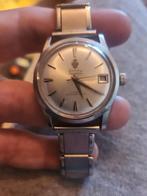 Vintage Sandoz Aquaplane Herenhorloge Automaat, Overige merken, Staal, Gebruikt, Staal