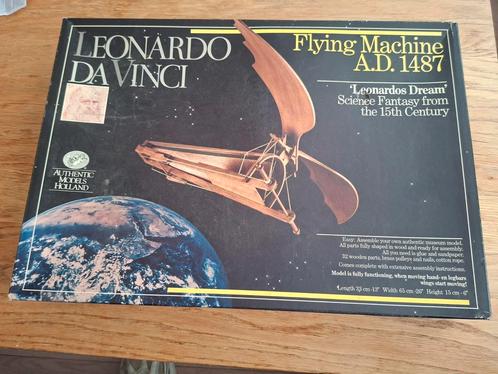 Flying Machine van Leonardo Da Vinci, Hobby en Vrije tijd, Modelbouw | Vliegtuigen en Helikopters, Nieuw, Groter dan 1:72, Overige merken