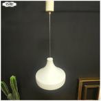 Vintage opaline pendellamp Lamp Hanglamp Dřevo Humpolec, Huis en Inrichting, Lampen | Hanglampen, Ophalen, Space age Vintage, Dřevo Humpolec