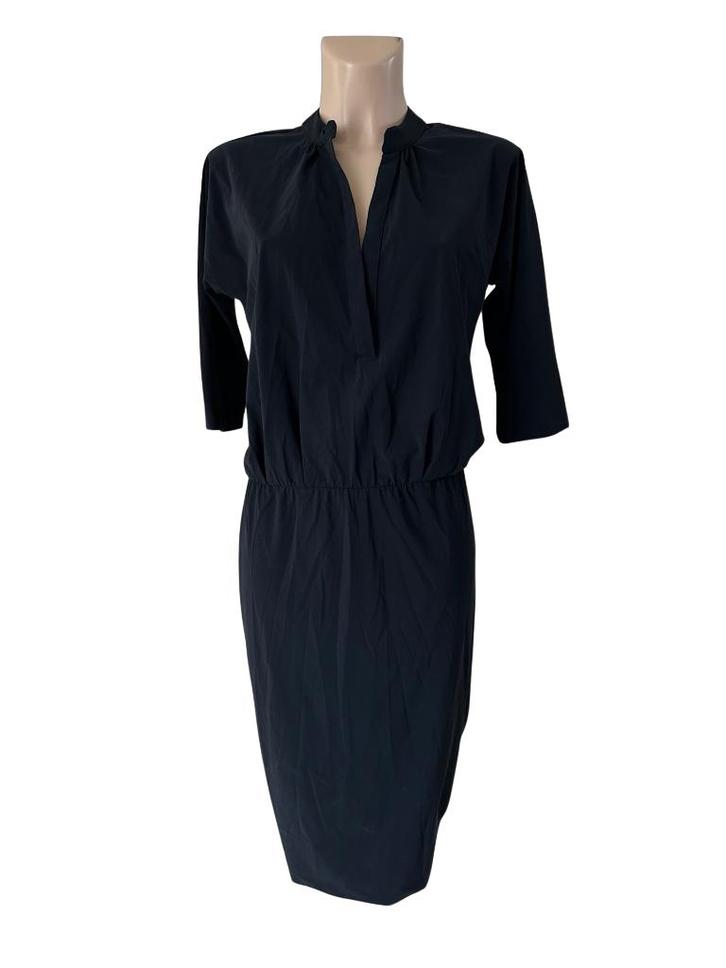 Bellamy jurk S, Kleding | Dames, Jurken, Zo goed als nieuw, Maat 36 (S), Blauw, Onder de knie, Ophalen of Verzenden