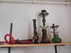 Bong + 2 Waterpijpen (Shisha) met Slangen – €25 voor alles”, Ophalen of Verzenden, Gebruikt
