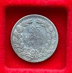 VERSCHILLENDE JAREN 25 cent Wilhelmina 'Portret met Diadeem', Ophalen, Zilver, 25 cent, Koningin Wilhelmina