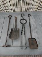 Open haard gereedschap ijzer, Huis en Inrichting, Ophalen, Gebruikt, Houthaard