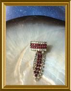 Oude strass broche, Ophalen of Verzenden, Overige materialen, Broche