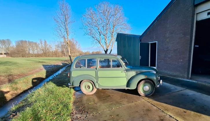’54-er Fiat  Topolino Belvedere 500C, Auto's, Fiat, Particulier, Overige modellen, Open dak, Benzine, Stationwagon, Handgeschakeld
