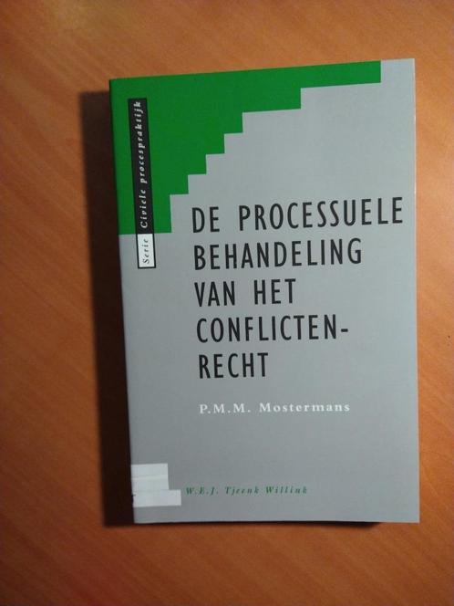 Mostermans, P.M.M. Processuele behandeling conflictenrecht, Boeken, Wetenschap, Gelezen, Sociale wetenschap, Ophalen of Verzenden