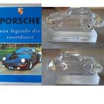 Goebel kristal Porsche 356 1962 + boek Porsche , een legend, Hobby en Vrije tijd, Modelauto's | 1:43, Overige merken, Gebruikt