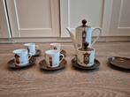 Servies Mitterteich Porselein kopjes, koffiekan., Antiek en Kunst, Ophalen of Verzenden
