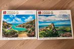 2 King puzzels, Ophalen of Verzenden, Meer dan 1500 stukjes, Zo goed als nieuw, Legpuzzel