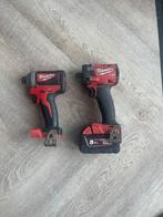 Milwaukee m18  slagmoersleutel / slagschroevedraaier, Ophalen, Zo goed als nieuw, Overige typen