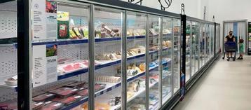 Wandkoeling,koelwandmeubels, koelingen, glasdeurkoelkast, beschikbaar voor biedingen