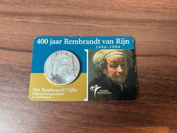 Rembrand vijfje zilver Nederland 2006 beschikbaar voor biedingen