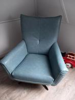 Blauwe moderne fauteuil/tv stoel., Huis en Inrichting, Gebruikt, Ophalen