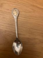 Zilveren Franklin Mint lepel Koning Juan Carlos I - 1977, Antiek en Kunst, Antiek | Bestek, Ophalen of Verzenden
