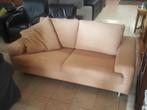 Mooie Beige 2 Persoons Bank., Ophalen, Gebruikt, 150 tot 200 cm, Tweepersoons