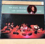 Michael Franks with Crossfire - Live (lp), Gebruikt, Ophalen of Verzenden