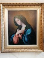 Florentijnse madonna olie op doek omstreeks 1800, Antiek en Kunst, Ophalen of Verzenden
