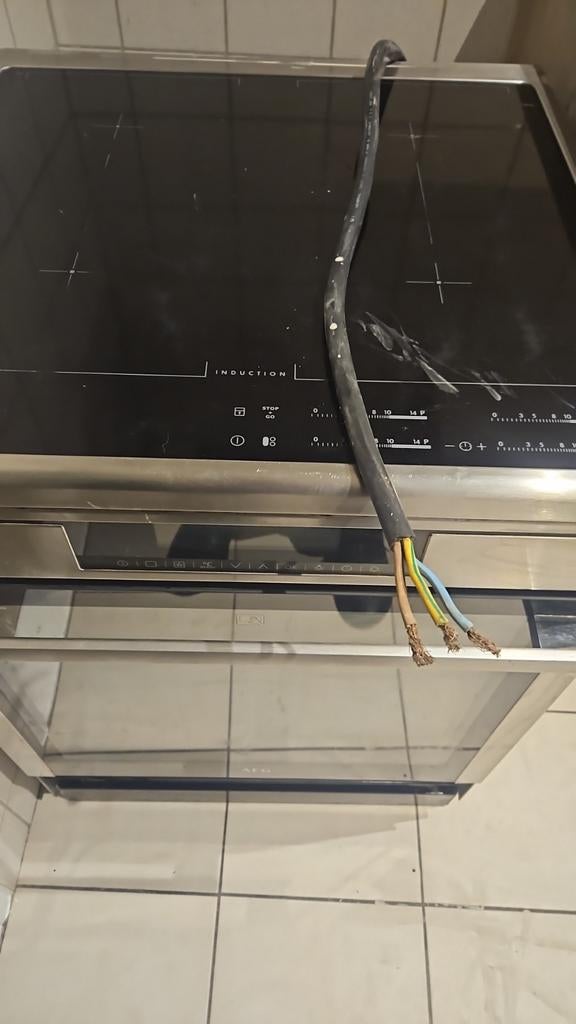 AEG Inductie Fornuis 69476IU-MN, Gebruikt, Inductie, Vrijstaand, 4 kookzones