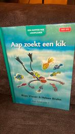 Rian Visser-Aap zoekt een kik&aap & het maandier AVI M3 / E3, Ophalen of Verzenden, Zo goed als nieuw, Fictie algemeen