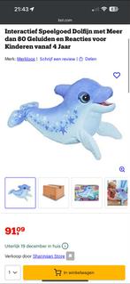 Schattige FurReal Dolfijn Knuffel, Ophalen of Verzenden, Zo goed als nieuw, Overige typen