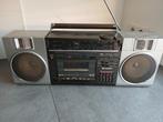 Sharp GF-7600H stereo draagbare radio cassettespeler, Ophalen of Verzenden, Gebruikt, Radio