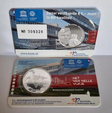 5 Euro Coincard 2015 Van Nelle Vijfje - BU beschikbaar voor biedingen