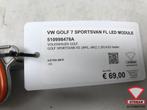 VW Golf 7 Sportsvan Facelift Koplamp LED Module 510998478A, Auto-onderdelen, Verlichting, Ophalen of Verzenden, Gebruikt, Volkswagen