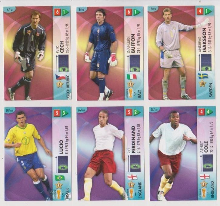 Panini krt WK2006, WK 2006, Verzamelen, Sportartikelen en Voetbal, Zo goed als nieuw, Poster, Plaatje of Sticker, Buitenlandse clubs