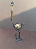 BronzenStruisvogel Kunstwerk - Handgemaakt, Ophalen of Verzenden