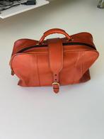 Vintage werkendtas, Verzenden, Zo goed als nieuw, Bruin, Handtas
